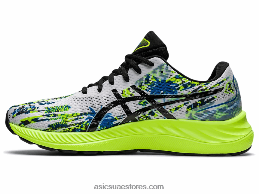 Asics أبيض أسود جل اكسايت 9 2N24DJ1297
