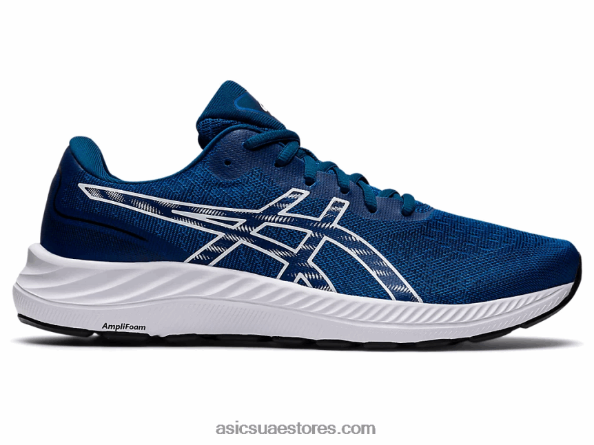 Asics محرك البحيرة / أبيض جل اكسايت 9 2N24DJ1307