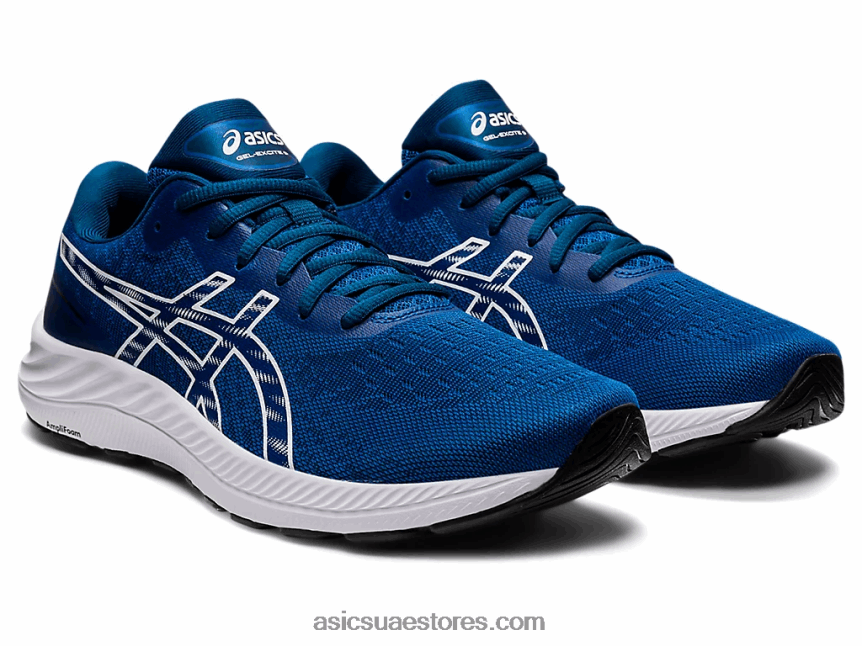 Asics محرك البحيرة / أبيض جل اكسايت 9 2N24DJ1307