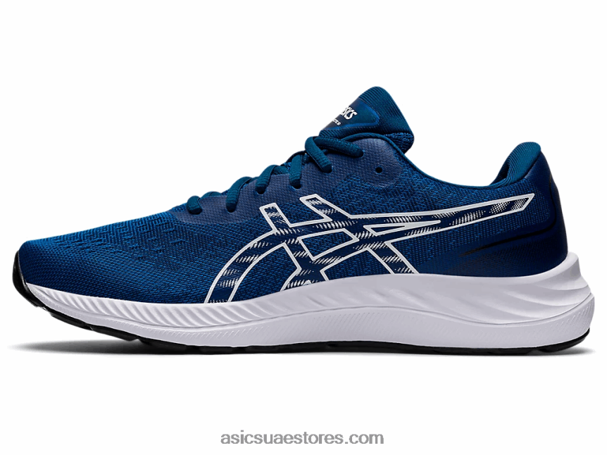 Asics محرك البحيرة / أبيض جل اكسايت 9 2N24DJ1307