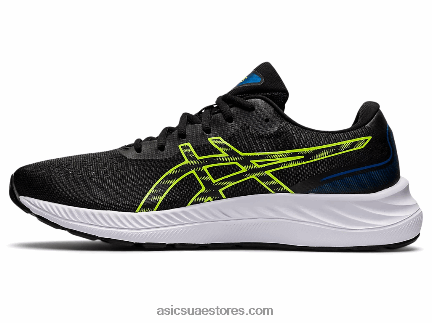 Asics أسود / أخضر خطر جل اكسايت 9 2N24DJ1319
