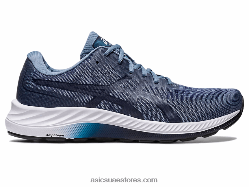 Asics أزرق صلب / منتصف الليل جل اكسايت 9 2N24DJ162