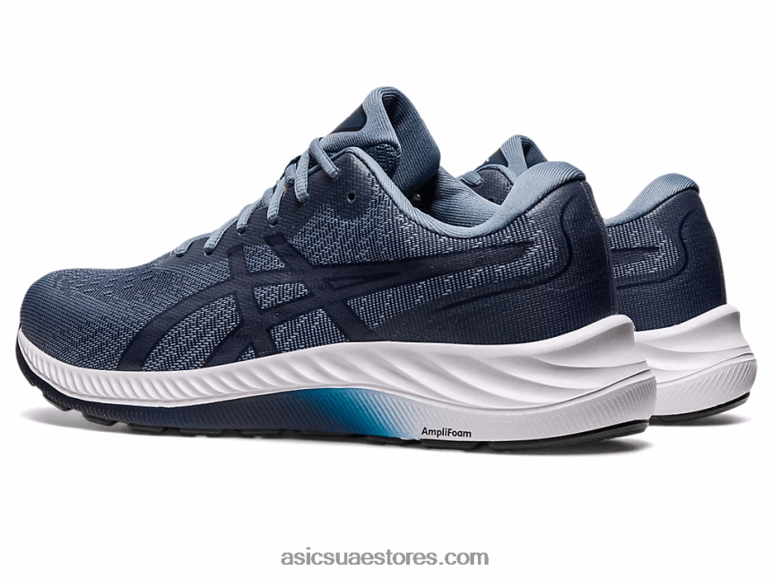Asics أزرق صلب / منتصف الليل جل اكسايت 9 2N24DJ162