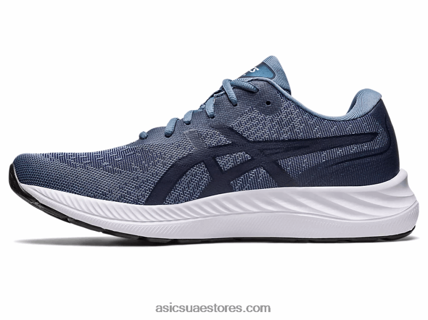 Asics أزرق صلب / منتصف الليل جل اكسايت 9 2N24DJ162