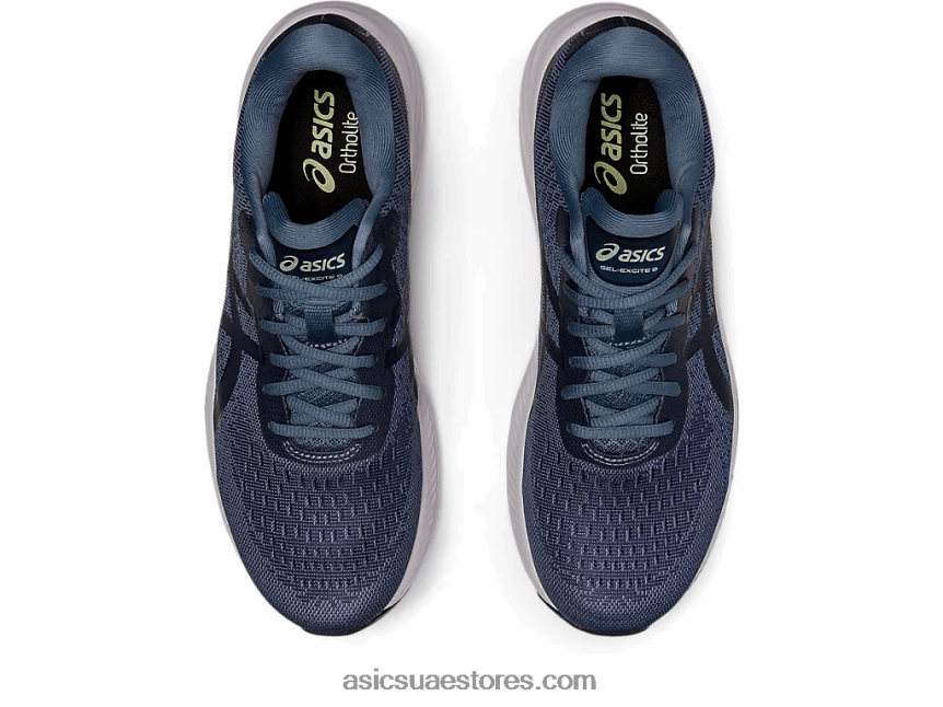 Asics أزرق صلب / منتصف الليل جل اكسايت 9 2N24DJ162