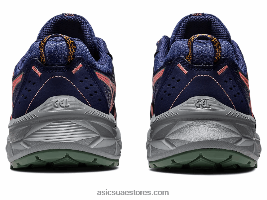 Asics أزرق نيلي / بابايا جل فينشر 9 واسع 2N24DJ2205
