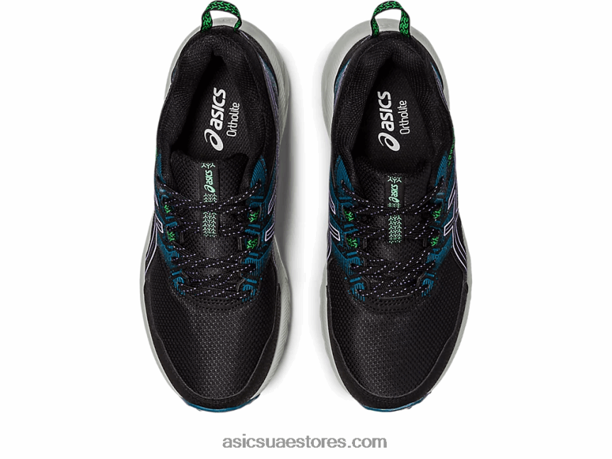Asics أسود / بنفسجي رقمي جل فينشر 9 2N24DJ2212