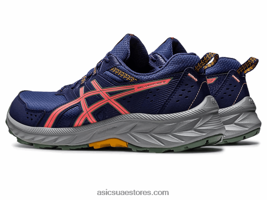 Asics أزرق نيلي / بابايا جل فينشر 9 2N24DJ2213