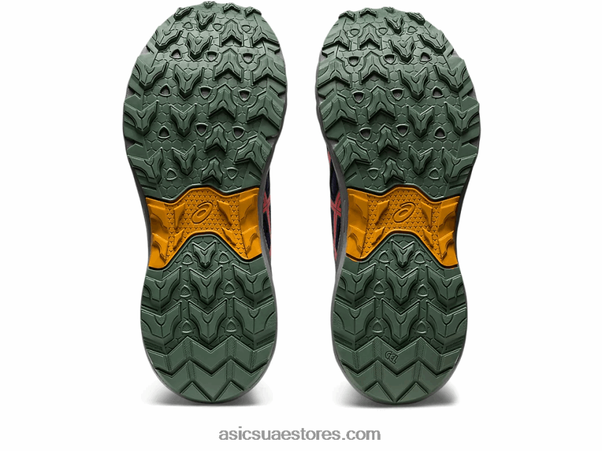 Asics أزرق نيلي / بابايا جل فينشر 9 2N24DJ2213