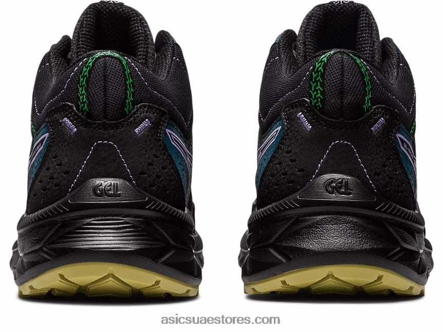 Asics أسود / بنفسجي رقمي جل فينشر 9 متر 2N24DJ2224