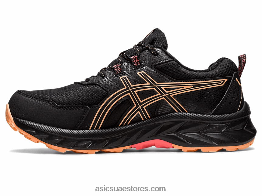 Asics أسود / الكثبان الصيفية جل فينشر 9 مقاوم للماء 2N24DJ2228