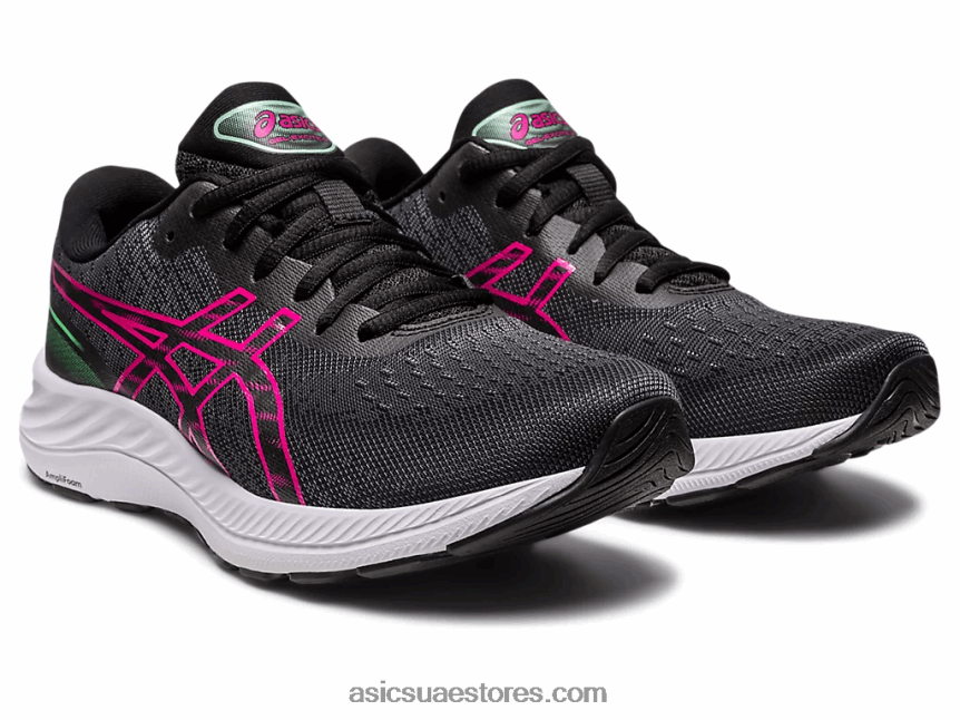 Asics الهذيان الأسود / الوردي جل اكسايت 9 2N24DJ2278
