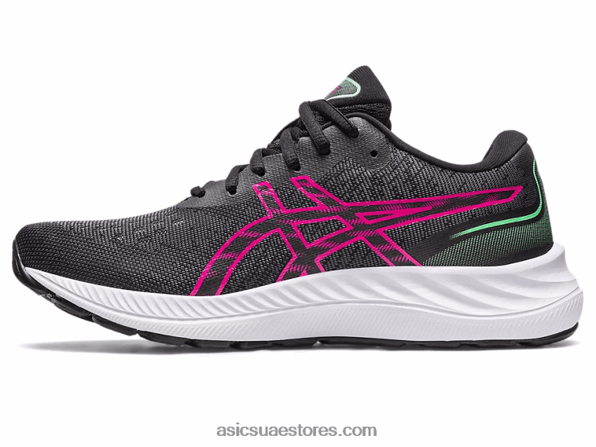Asics الهذيان الأسود / الوردي جل اكسايت 9 2N24DJ2278