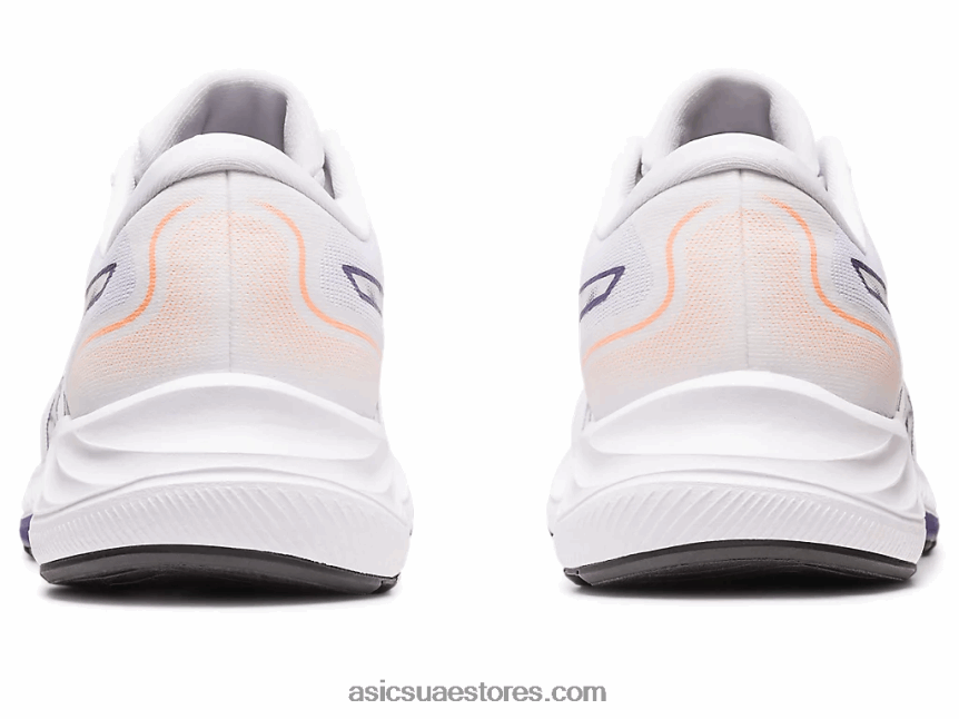 Asics أبيض / أرجواني مترب جل اكسايت 9 2N24DJ2392