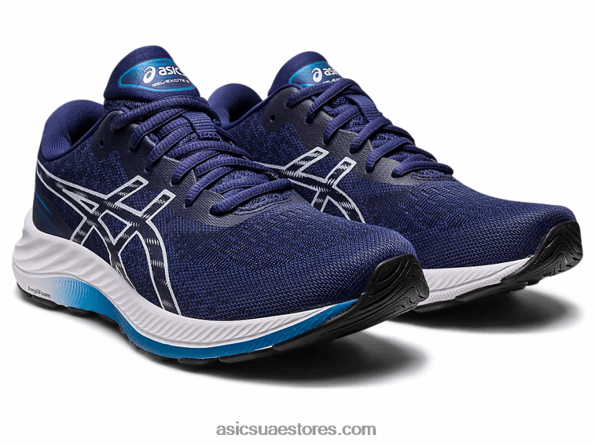 Asics أزرق نيلي / سماء جل اكسايت 9 2N24DJ2398
