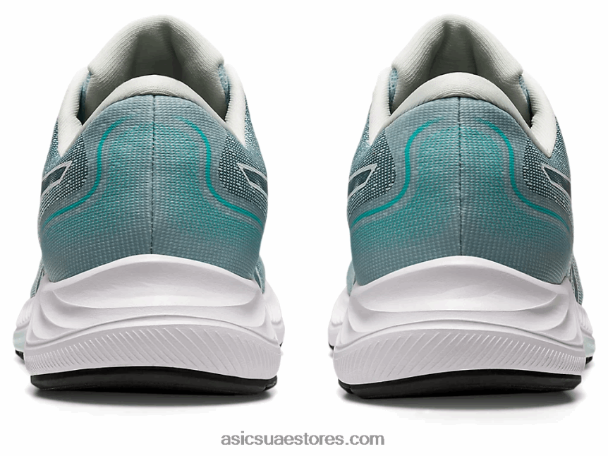 Asics مهدئا البحر / الأبيض جل اكسايت 9 2N24DJ2408
