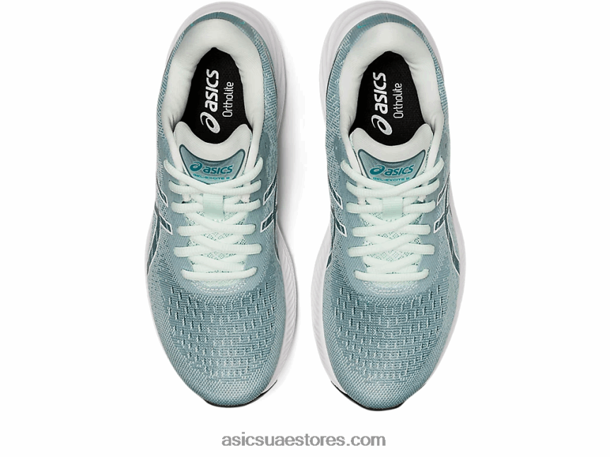 Asics مهدئا البحر / الأبيض جل اكسايت 9 2N24DJ2408
