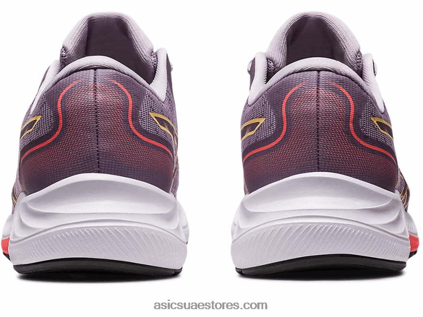 Asics الكوارتز البنفسجي / البرتقالي الفاتح جل اكسايت 9 عريض 2N24DJ2415