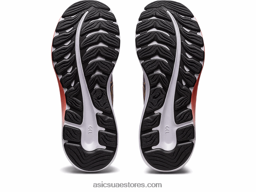 Asics الكوارتز البنفسجي / البرتقالي الفاتح جل اكسايت 9 عريض 2N24DJ2415