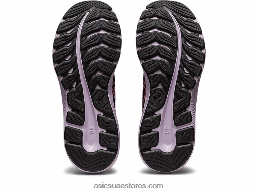 Asics أسود / بابايا جل اكسايت 9 2N24DJ2458