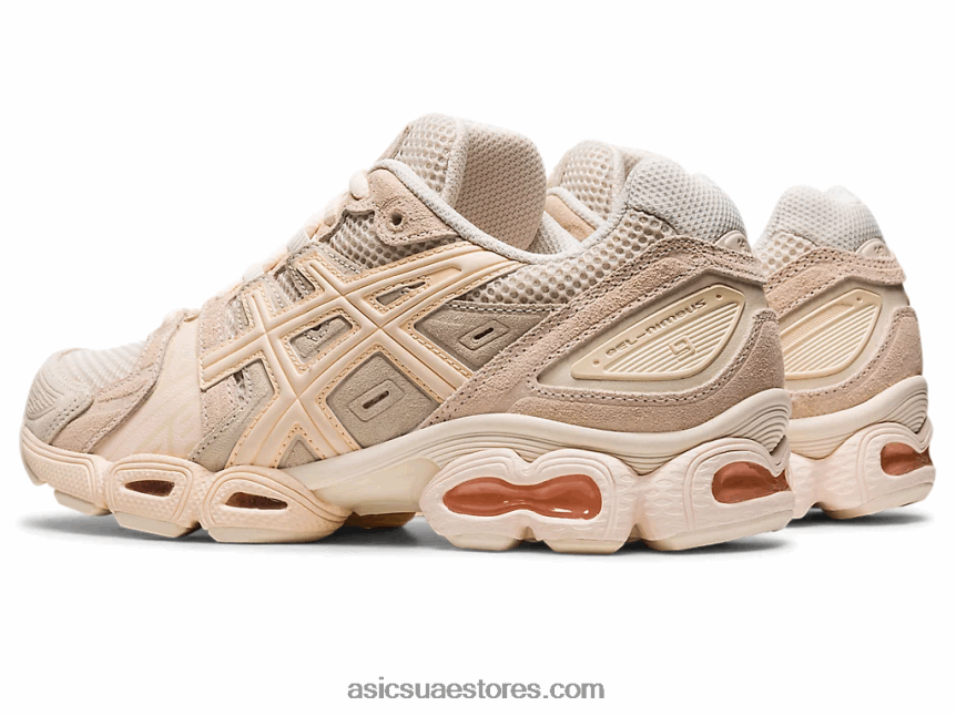Asics دقيق الشوفان / الخوخ الأبيض جل نيمبوس 9 2N24DJ2539