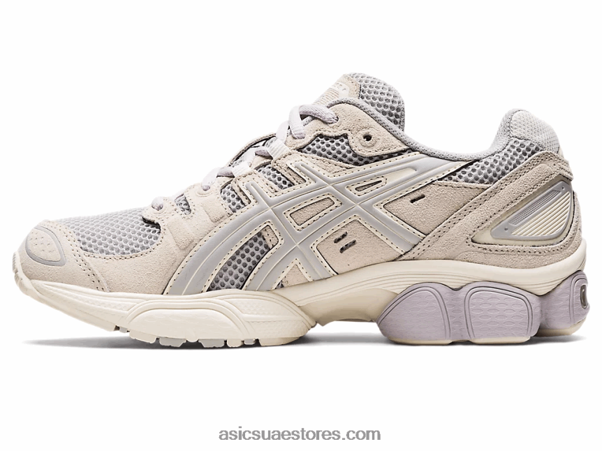 Asics المحار الرمادي / البتولا جل نيمبوس 9 2N24DJ2704