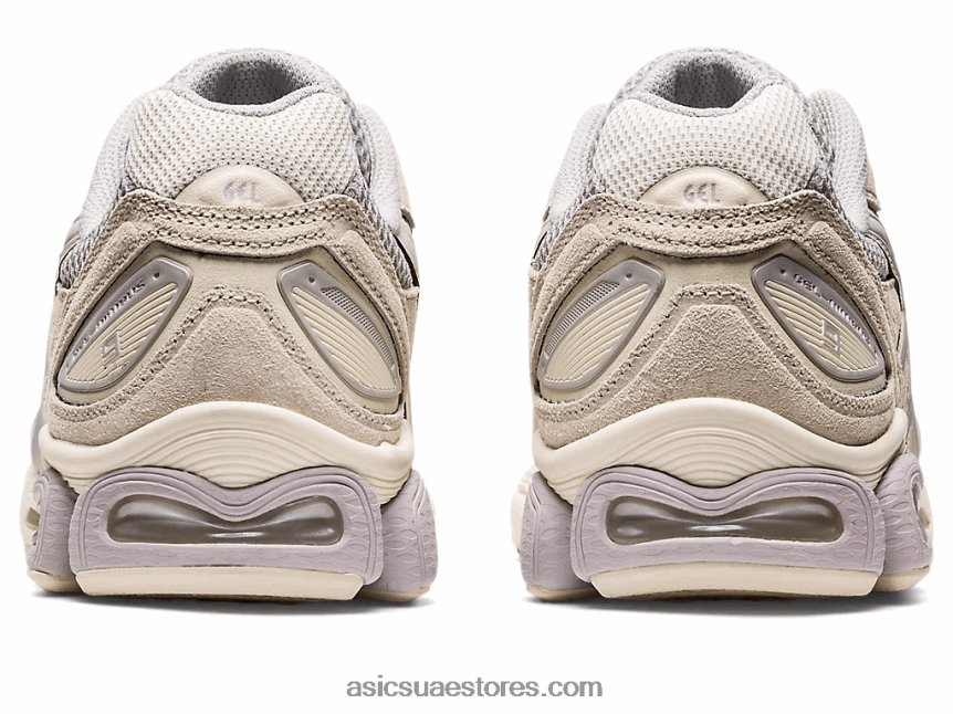 Asics المحار الرمادي / البتولا جل نيمبوس 9 2N24DJ2704