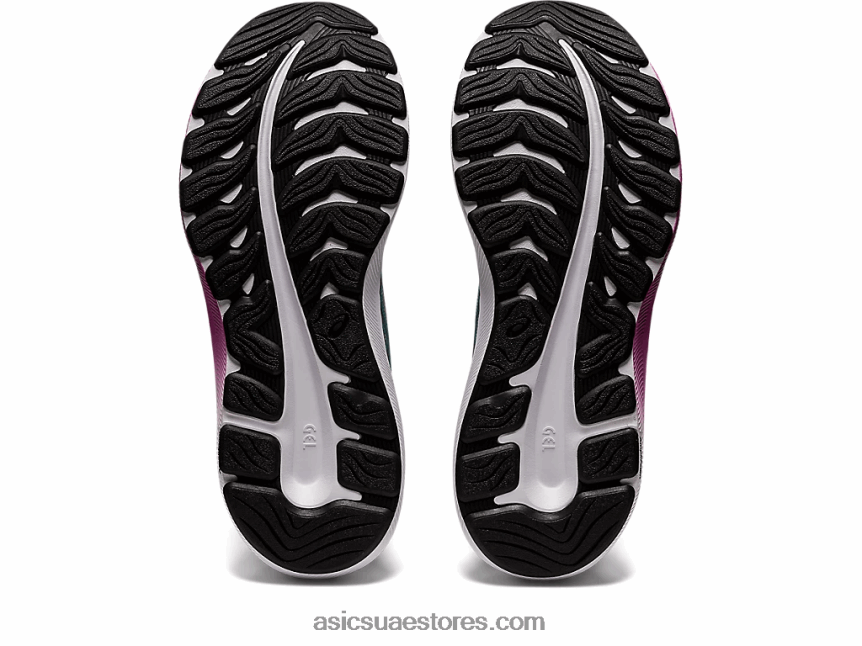 Asics رمادي بيدمونت / زجاج البحر جل اكسايت 9 عريض 2N24DJ2867