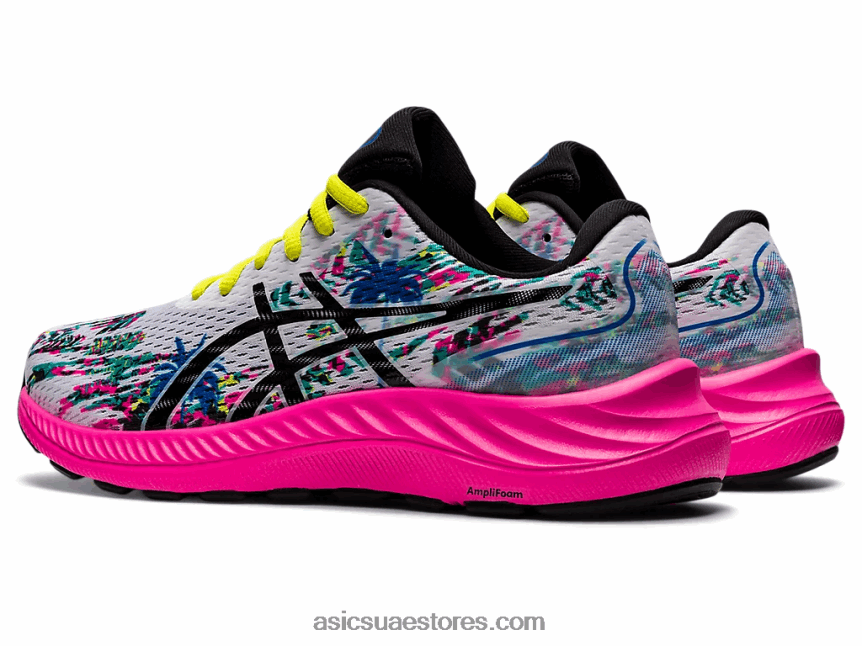 Asics أبيض أسود جل اكسايت 9 2N24DJ3229