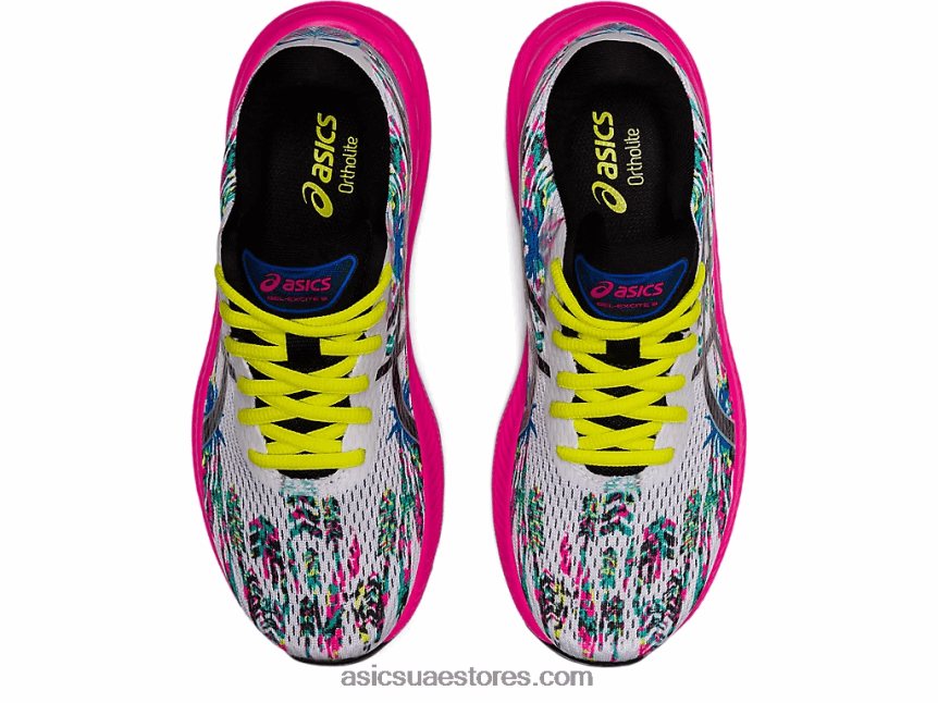 Asics أبيض أسود جل اكسايت 9 2N24DJ3229