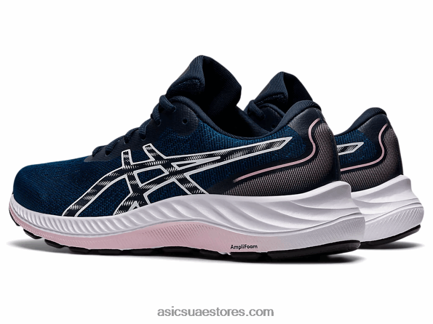 Asics ماكو أزرق / أبيض جل اكسايت 9 2N24DJ3245
