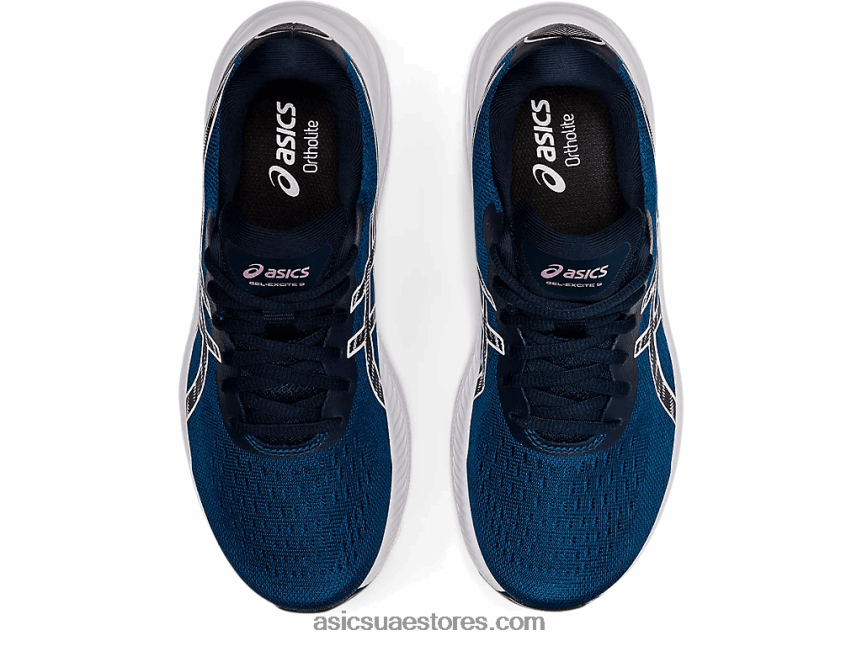 Asics ماكو أزرق / أبيض جل اكسايت 9 2N24DJ3245
