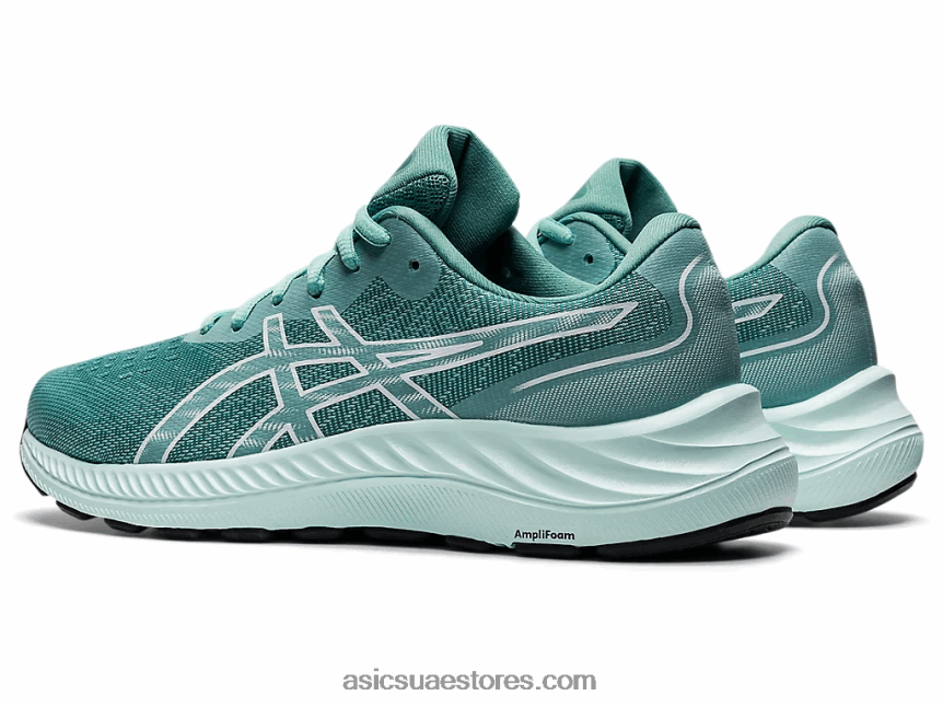 Asics واحة خضراء / بيضاء جل اكسايت 9 2N24DJ3250