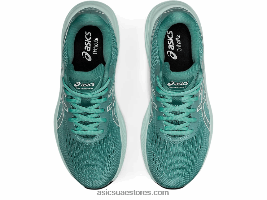 Asics واحة خضراء / بيضاء جل اكسايت 9 2N24DJ3250