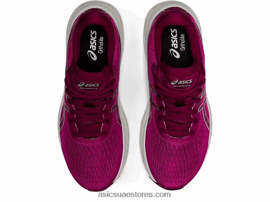 Asics الفوشيه الأحمر / الفضة النقية جل اكسايت 9 2N24DJ3257