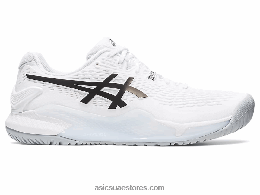Asics أبيض أسود جل القرار 9 2N24DJ354