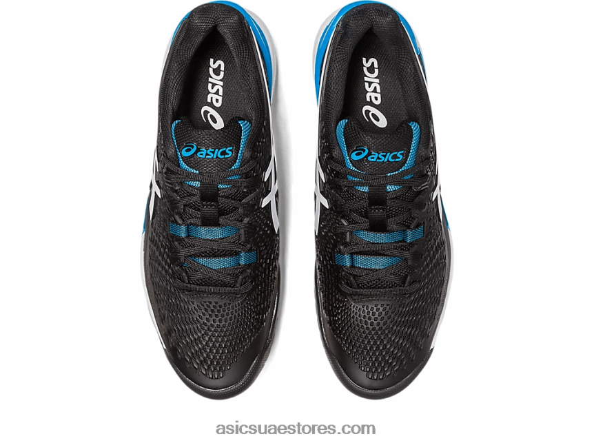 Asics أسود / أبيض جل القرار 9 2N24DJ355