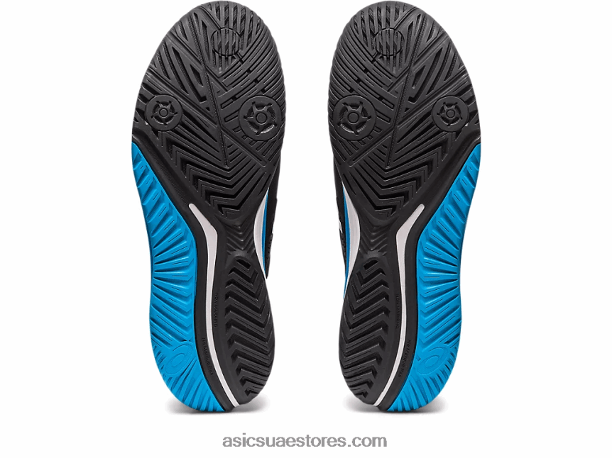 Asics أسود / أبيض جل القرار 9 2N24DJ355