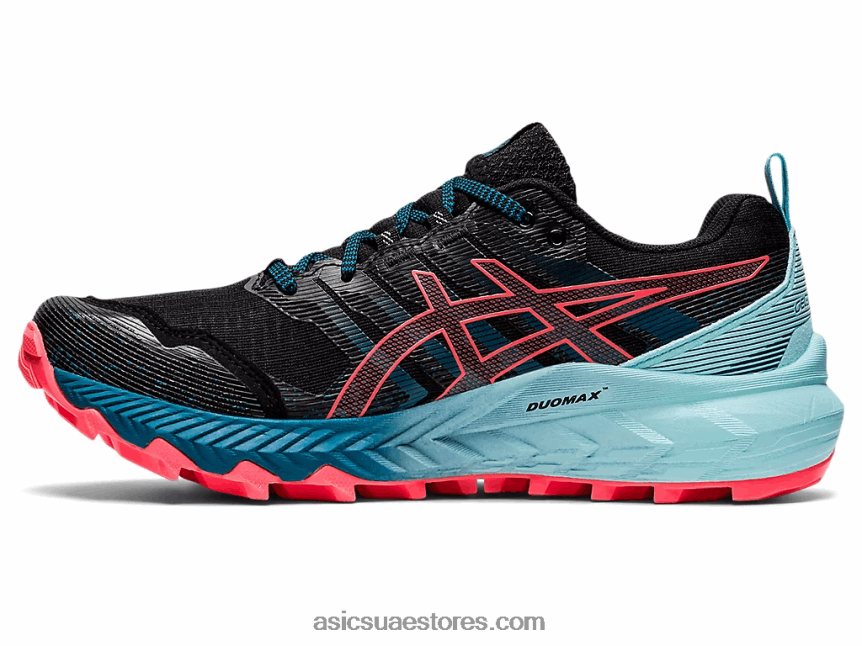 Asics أسود / مرجان مشتعل جل ترابوكو 9 2N24DJ3888