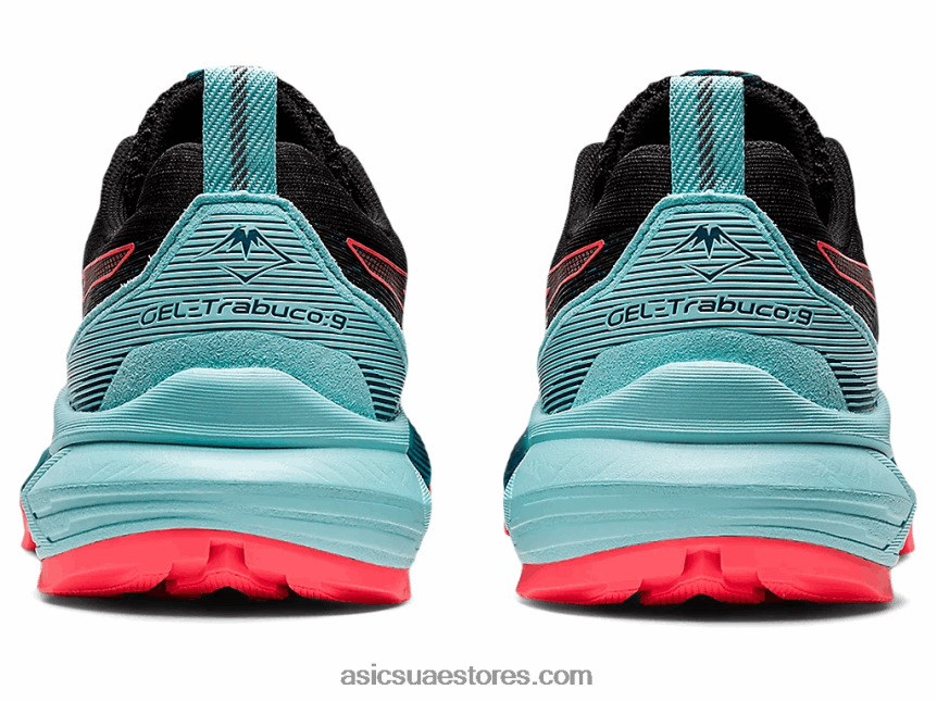 Asics أسود / مرجان مشتعل جل ترابوكو 9 2N24DJ3888
