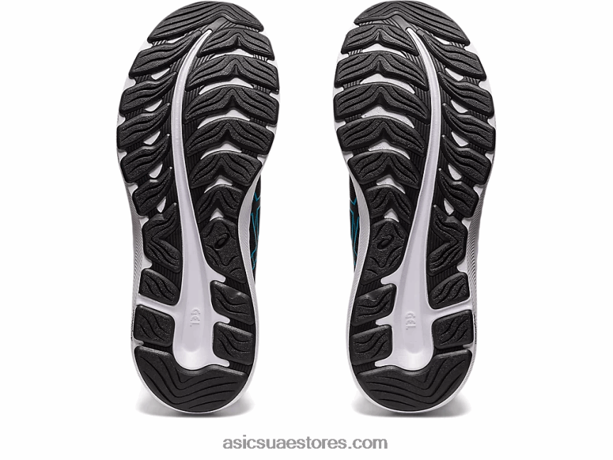 Asics أسود / أزرق الجزيرة جل اكسايت 9 2N24DJ428