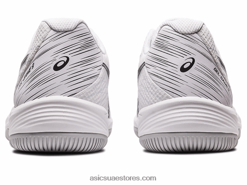 Asics أبيض أسود لعبة جل 9 2N24DJ440