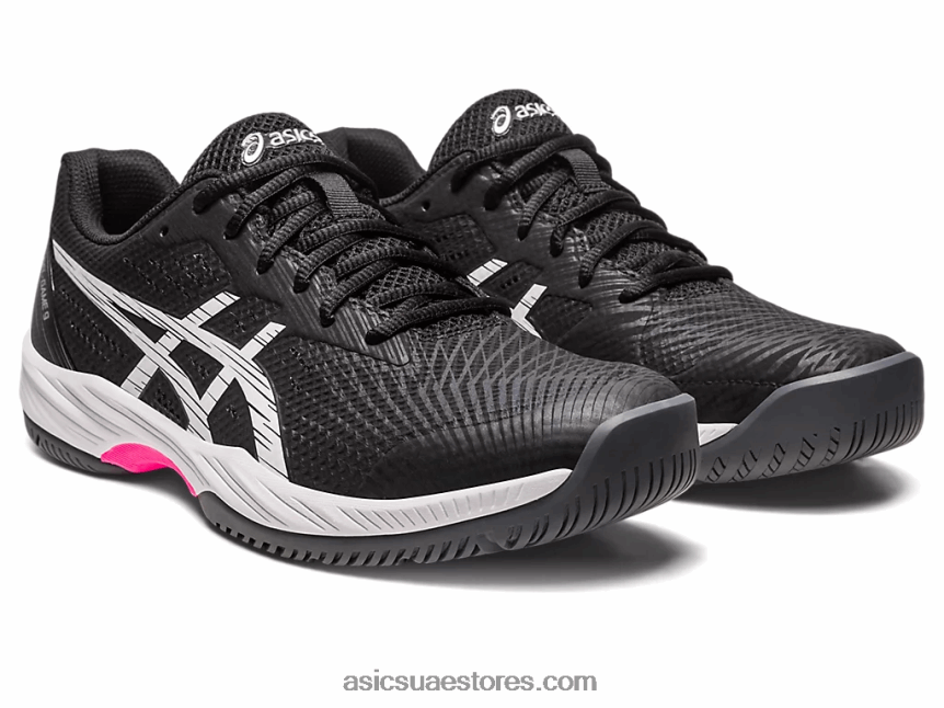 Asics أسود / وردي ساخن لعبة جل 9 2N24DJ452