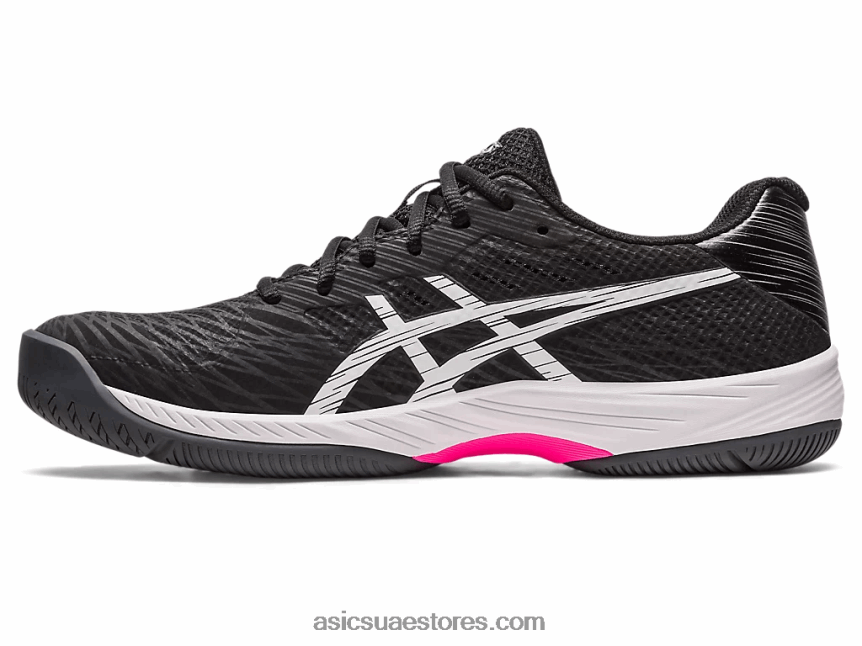 Asics أسود / وردي ساخن لعبة جل 9 2N24DJ452