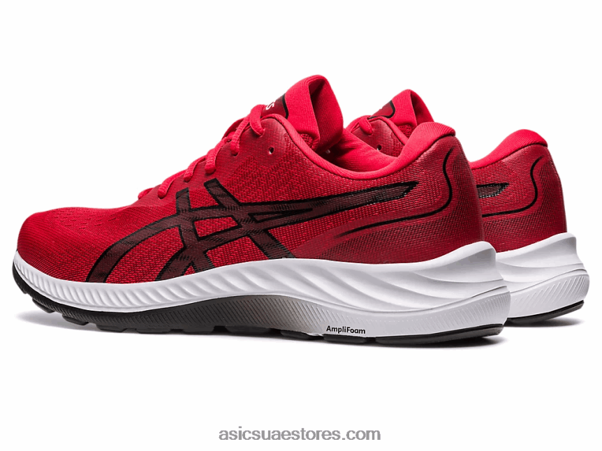 Asics أحمر كهربائي / أسود جل اكسايت 9 2N24DJ469
