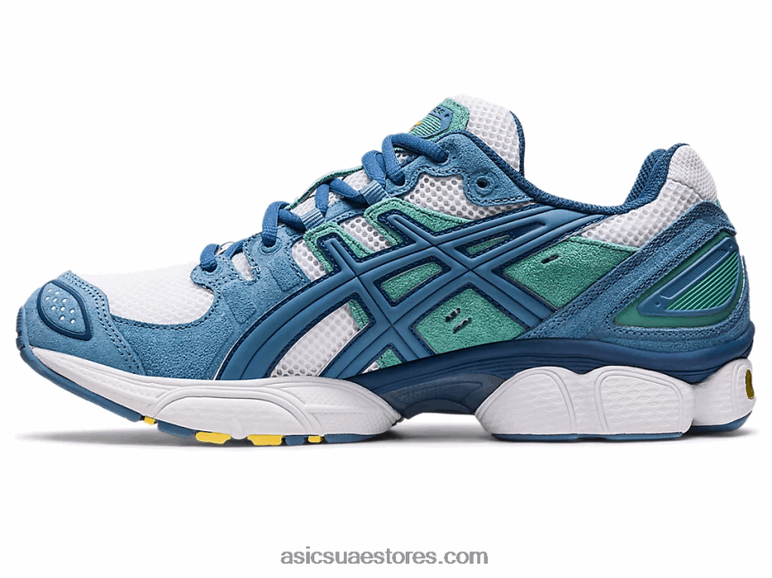 Asics خيط أبيض / رمادي جل نيمبوس 9 2N24DJ551