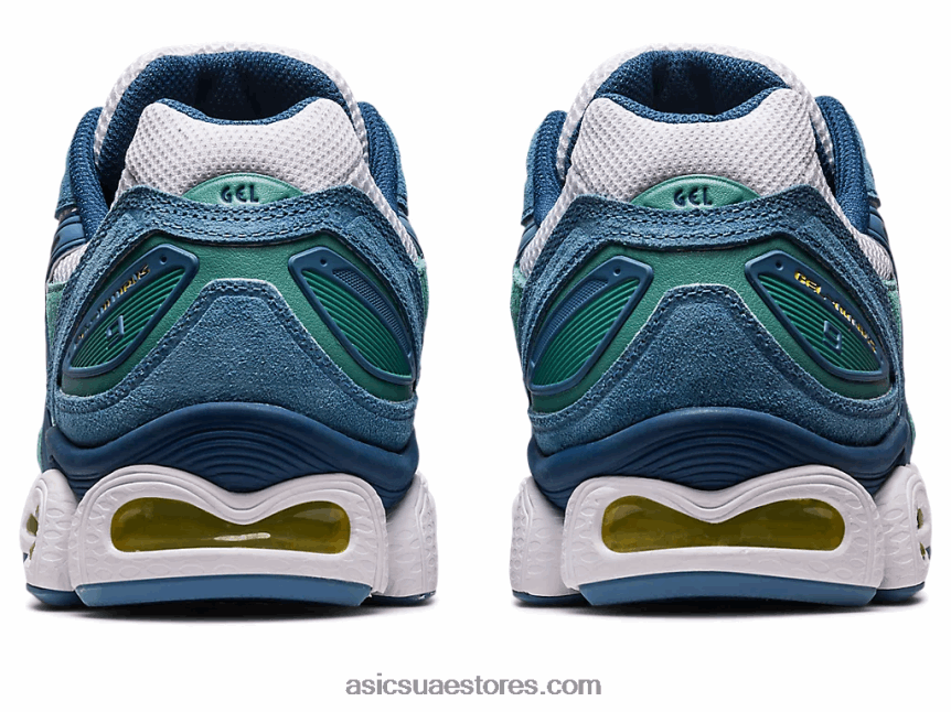 Asics خيط أبيض / رمادي جل نيمبوس 9 2N24DJ551