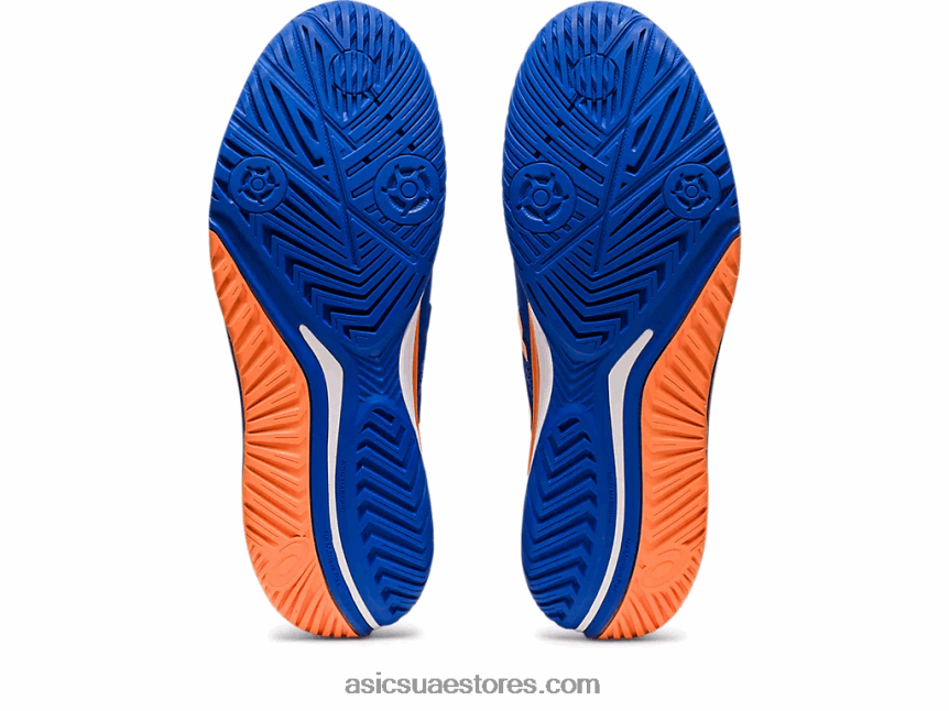 Asics تونة أزرق / خوخ شمس جل القرار 9 2N24DJ62