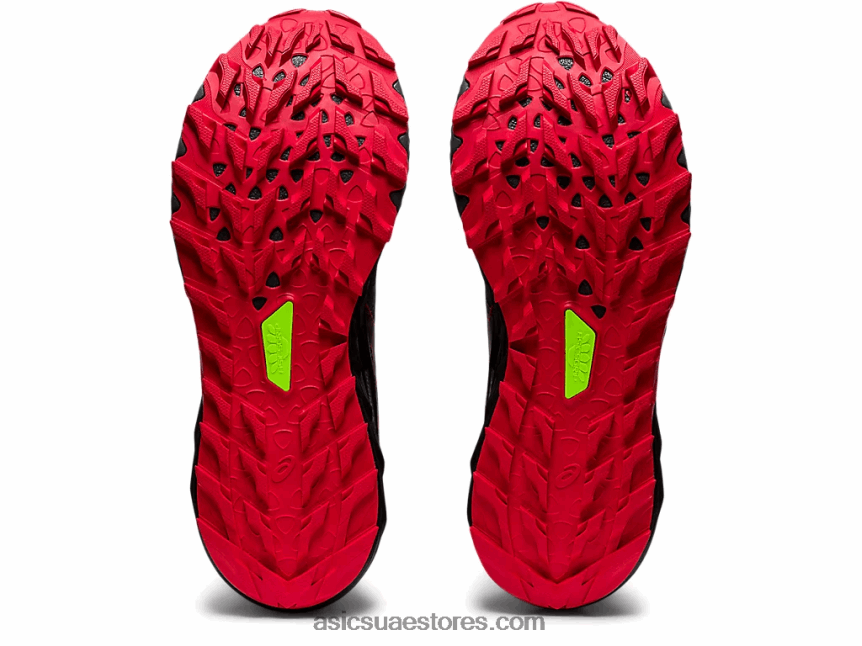 Asics ناقل رمادي / أحمر كهربائي جل ترابوكو 9 2N24DJ670