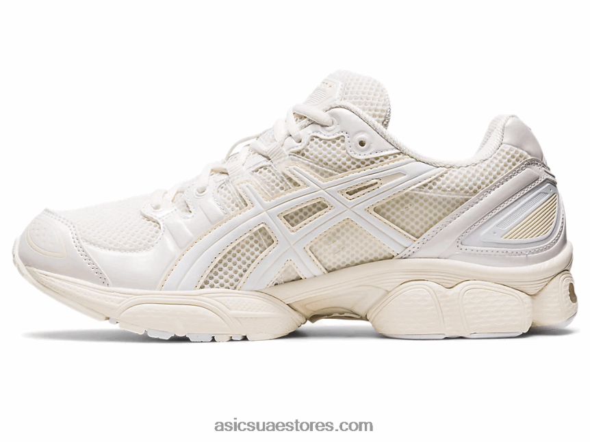 Asics كريم الأبيض جيسيكا غونسالفيس جل نيمبوس 9 2N24DJ696